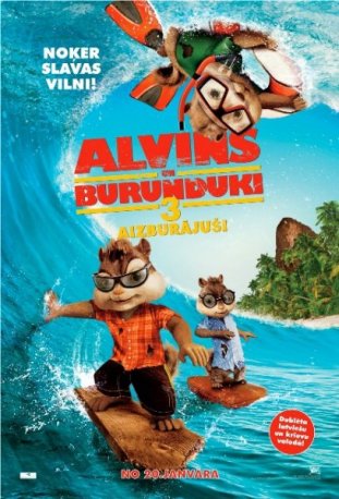 Alvins un burunduki3: Aizburājuši