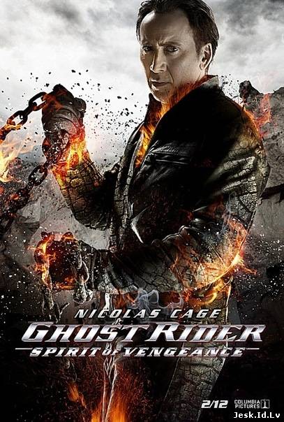 Rēgu Bruņinieks: Atriebes Gars / Ghost Rider: Spirit of Vengeance  [LAT-SUB]