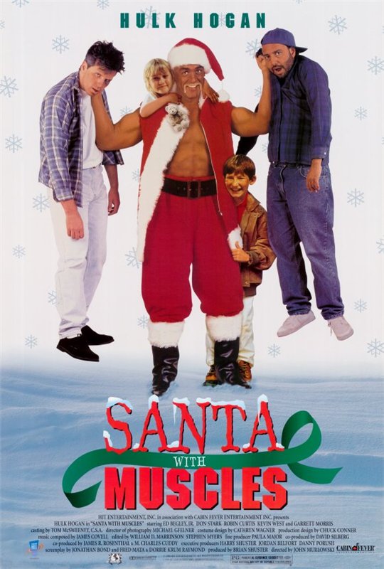 Muskuļotais Santa Klauss